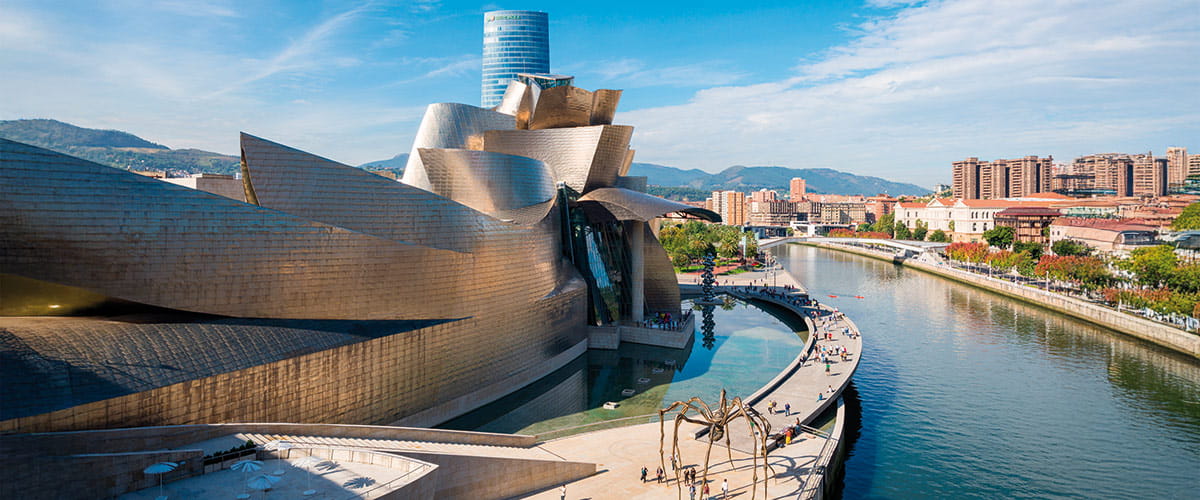 The Guggenheim Museum in Bilbao